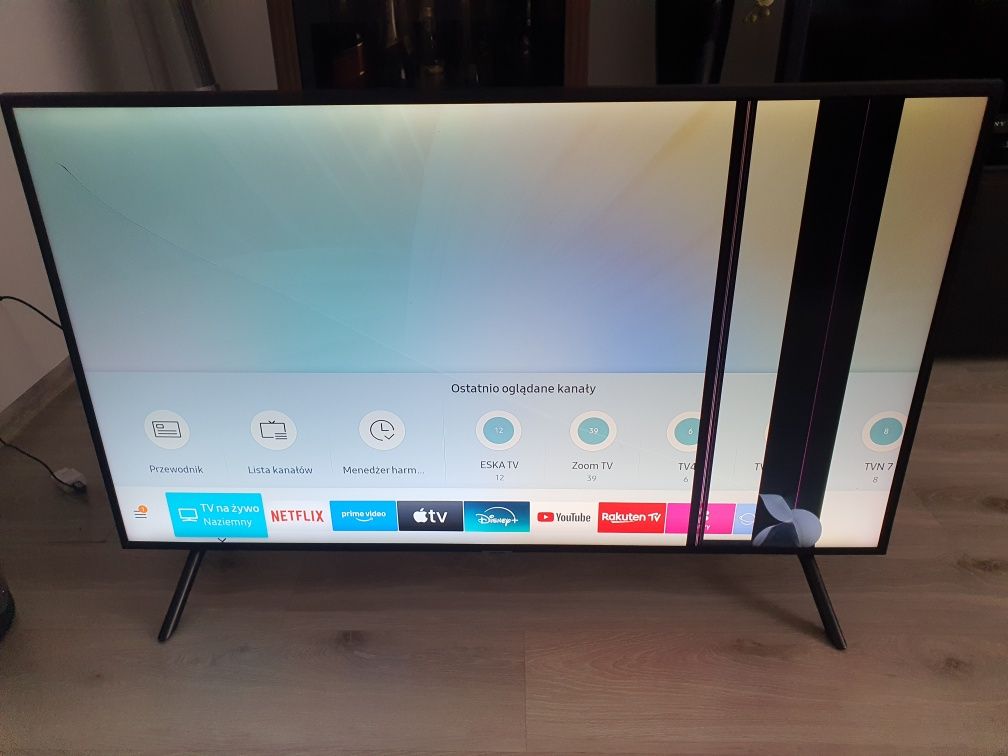 Telewizor Samsung 4K UE49NU7102K Uszkodzony
