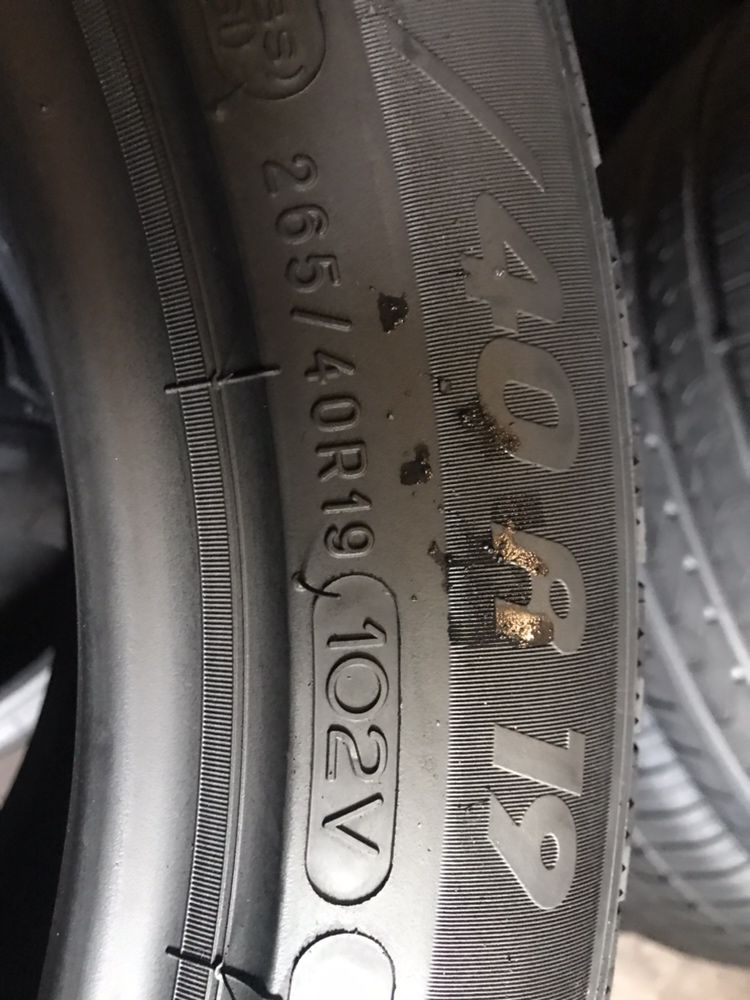 265/40/19+235/40/19 R19 Michelin Pilot Alpin NO 4шт зима