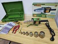 Мощный Паяльник для труб 20-63мм. ProCraft 1500Вт +Ножницы Рулетка