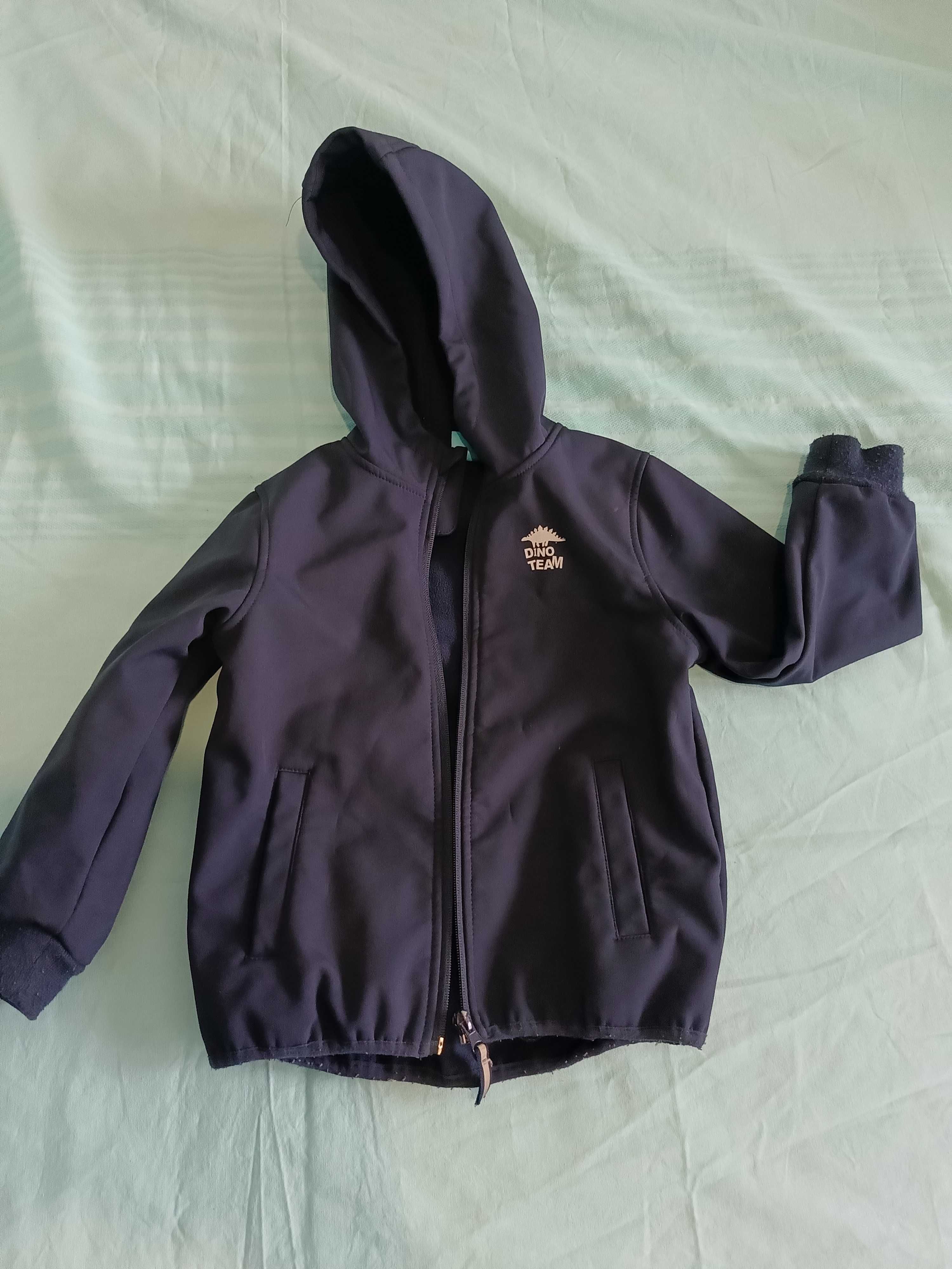 softshell 116, 5-6 lat granatowy Dino team :)