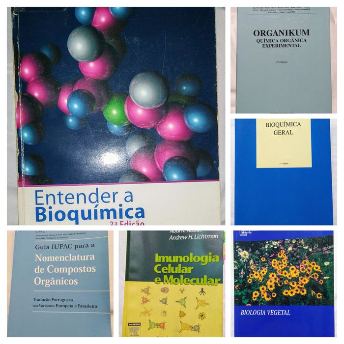 Livros universitários para varias áreas