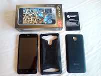 Telefon Smartfon QSMART MB 5014 czarny telefon dotykowy 5 cali