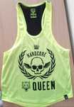 Camisola alças verde fluorescente  treino Great I Am