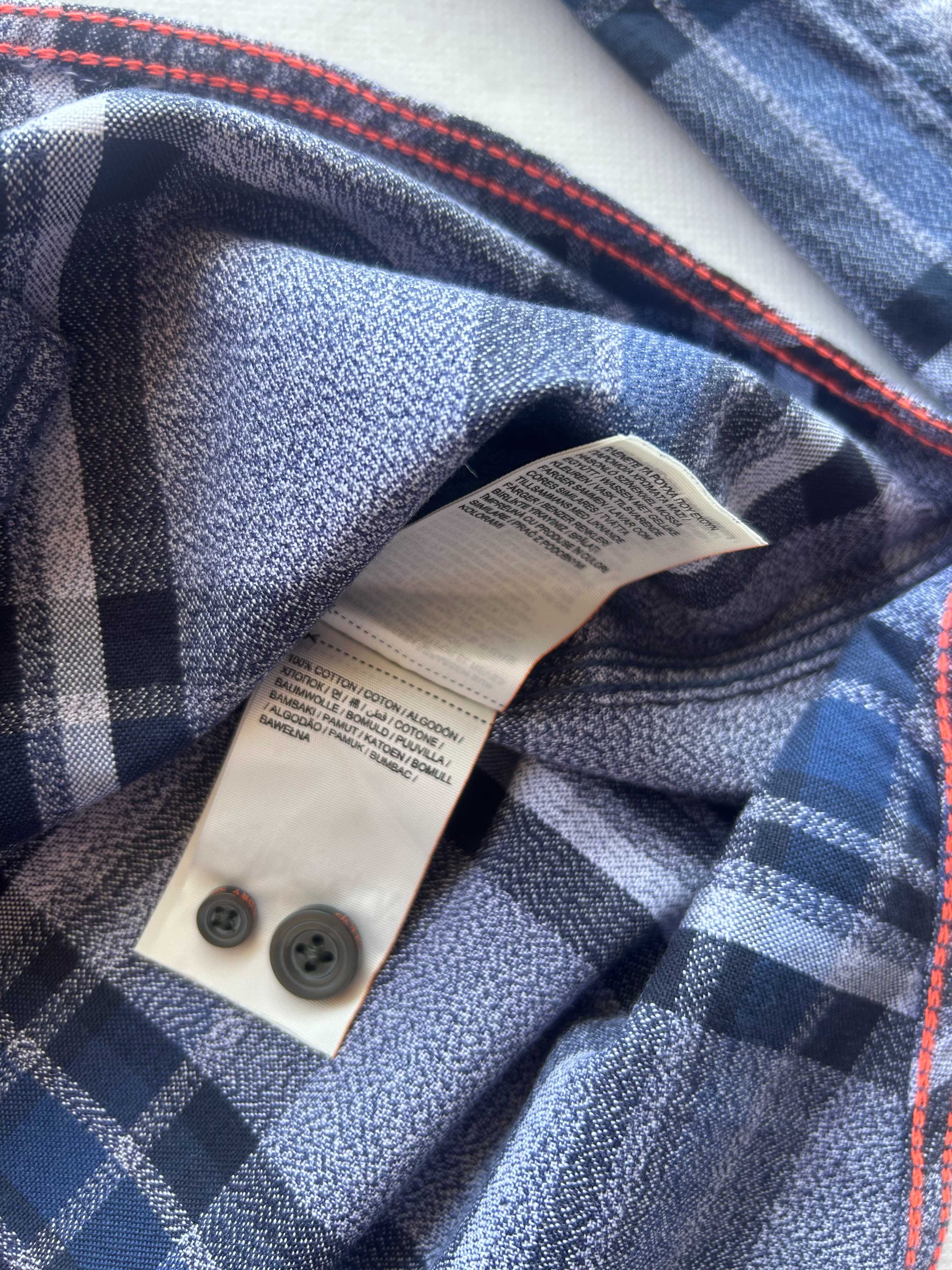 SuperDry _ Flanelowa koszula S _ 100% bawełna