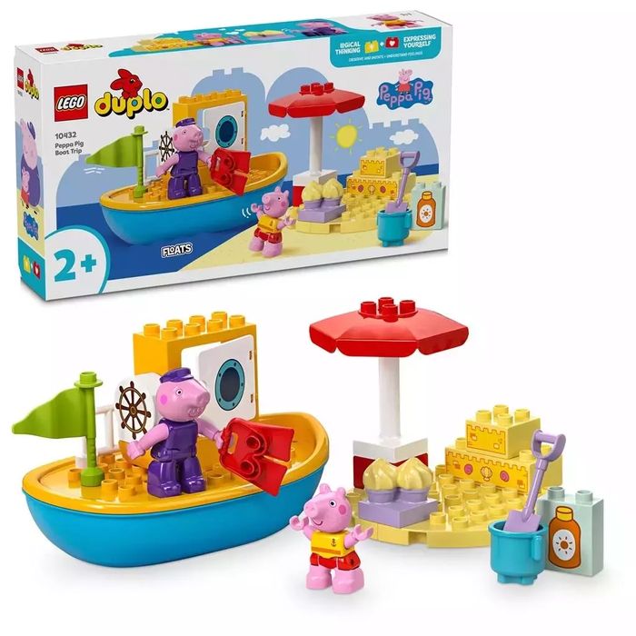 LEGO DUPLO Peppa i rejs łodzią 10432. LEGO. Nowy Produkt