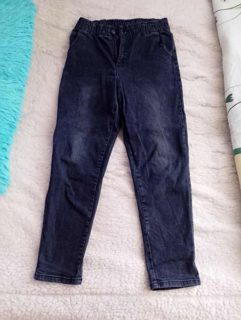 Spodnie jeans dla dziewczyny roz.158cm.