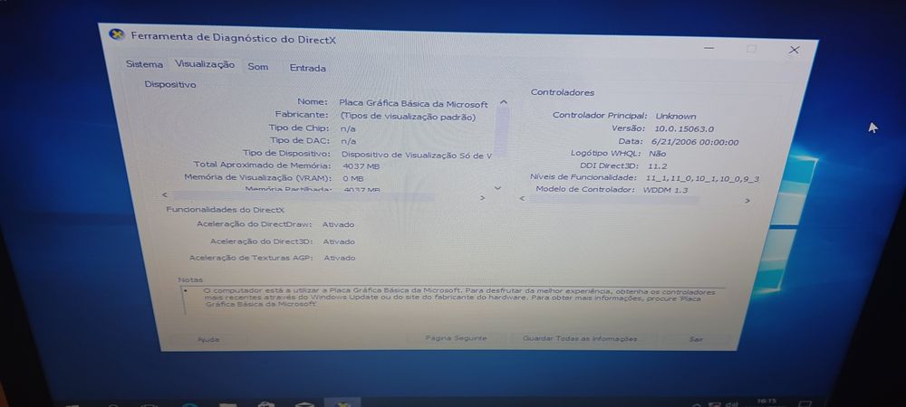 Computador Processador Intel Pentium, SSD , 8GB Ram