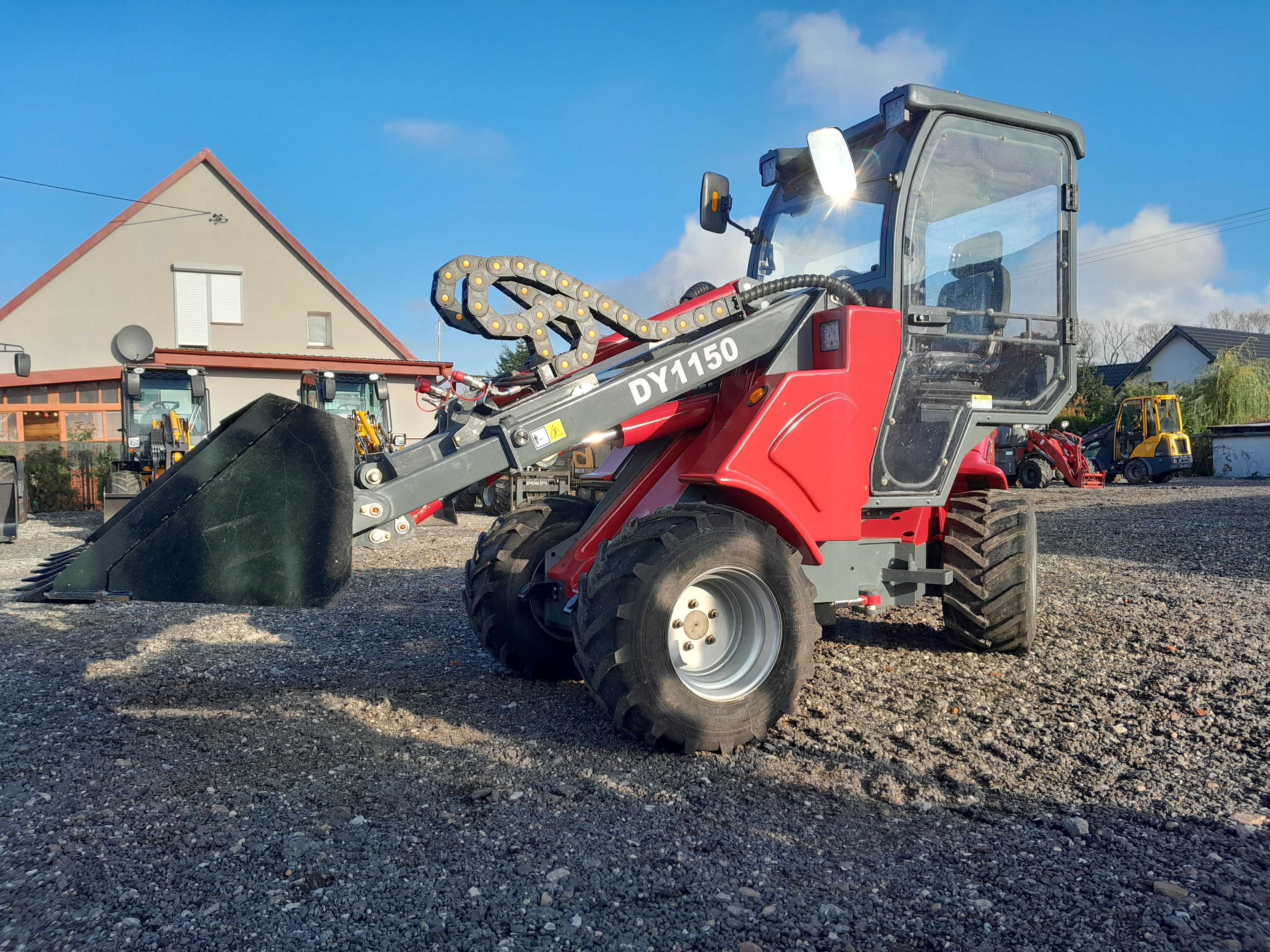 Ładowarka przegubowa TAIAN DY1150 I Silnik YANMAR I Udźwig 1600 kg