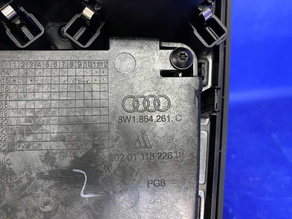 PANEL ŚRODKOWY konsola mmi AUDI A4 B9 mieszek gałka zmiany biegów