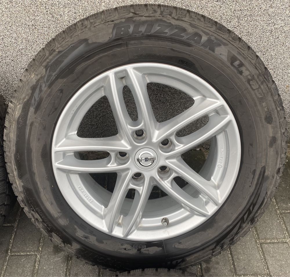 Alufelgi z oponami 215/65 R16 Nissan Qashqai Renault Kadjar Captur