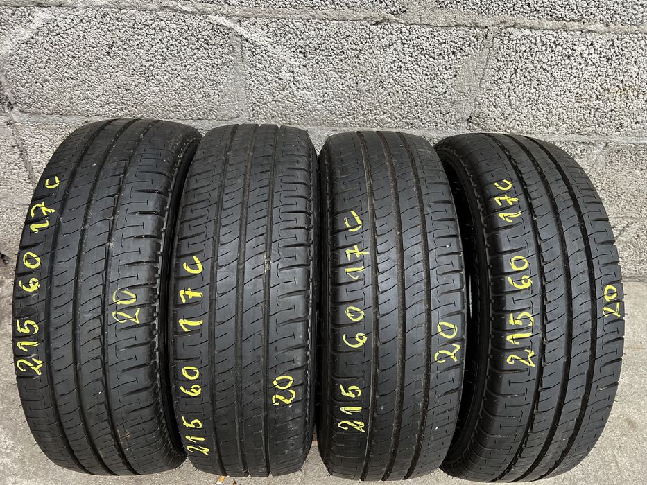 4 opony Michelin Agilis 215/60/17 C 2020r. Jak nowe