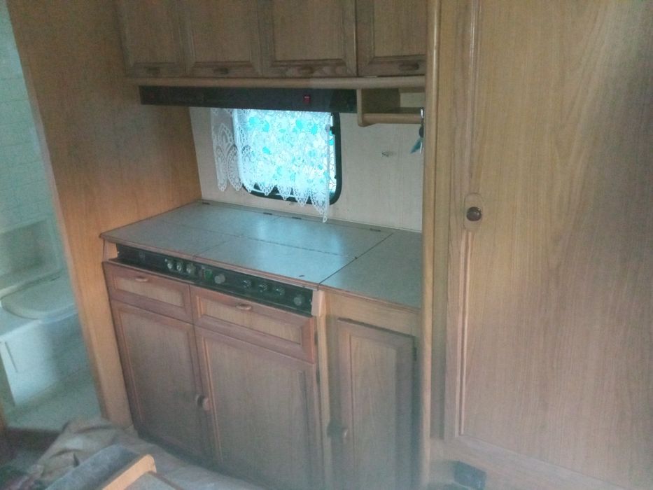 Przyczepa kempingowa, łazienka, WC, na działkę, transport