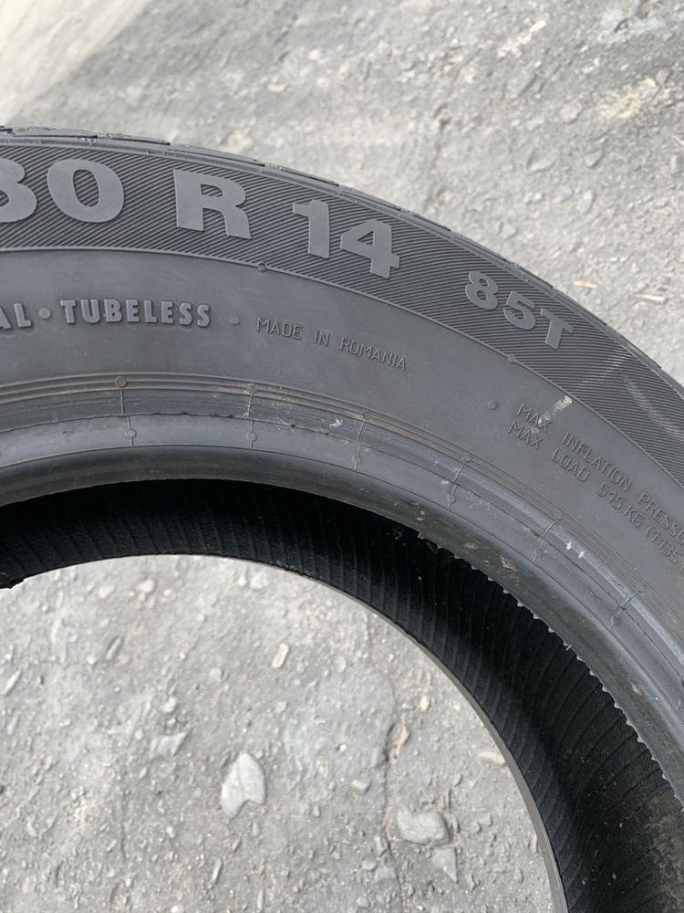 Шини 165/80 R14 Barum 7-7,5мм, літо 2022р