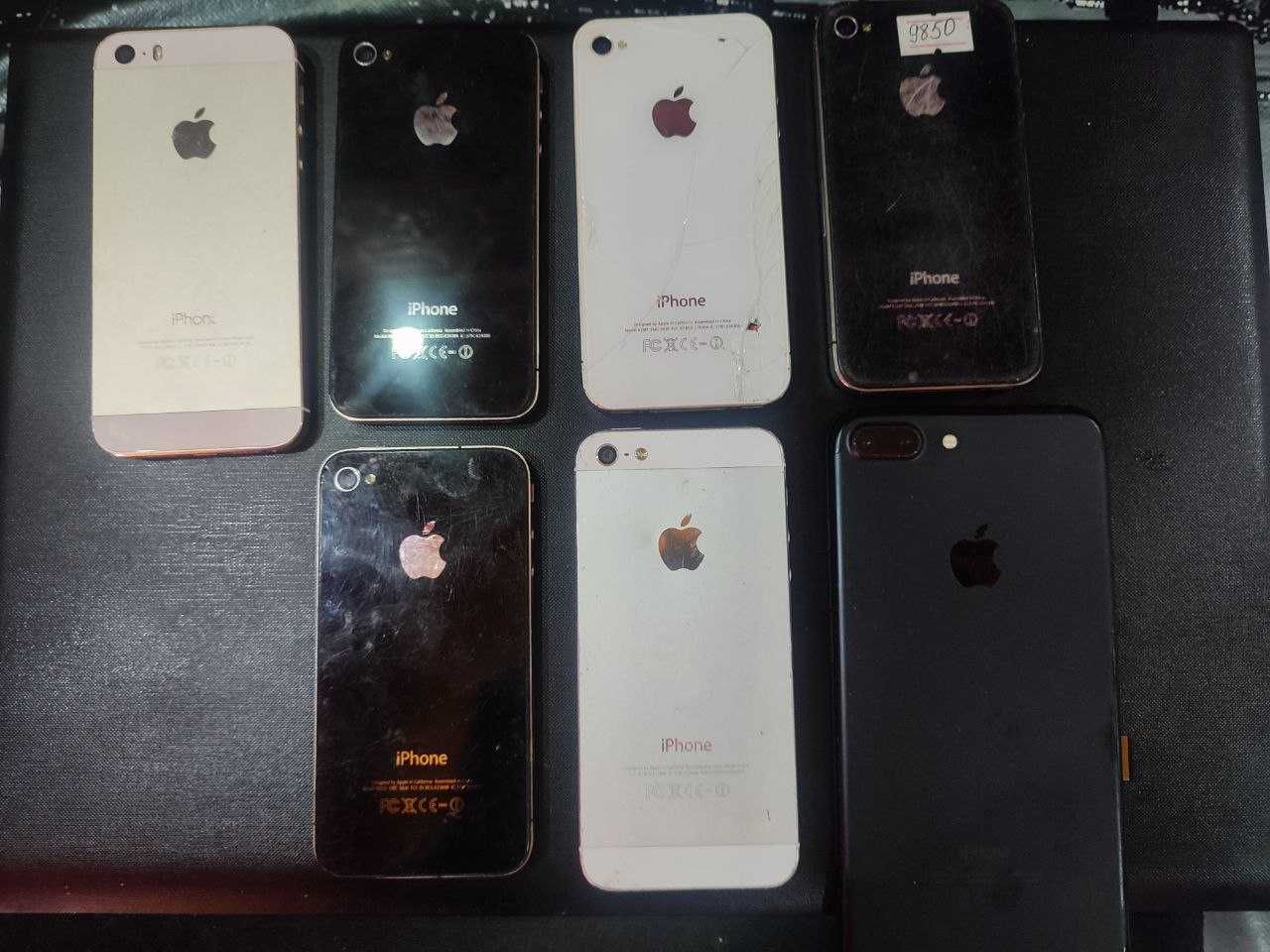 Продаются мобильные телефоны iPhone на запчасти или под восстановление
