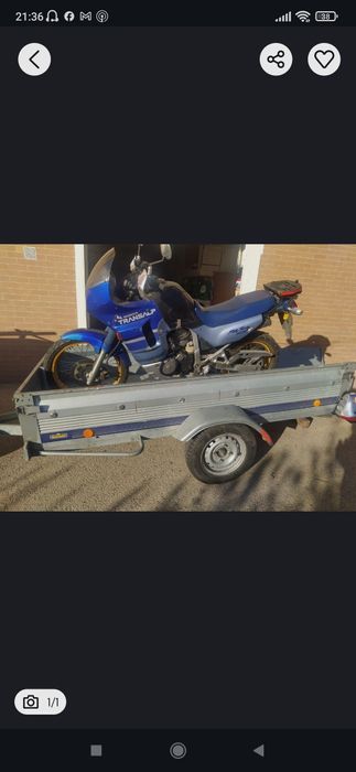 Reboque Motos, Atrelado