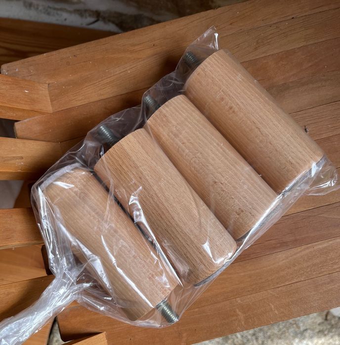 Base de sommier forrada, como nova