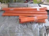profil U kształtny  regałów metalowych listwy metalowe 30 cm , 15 cm