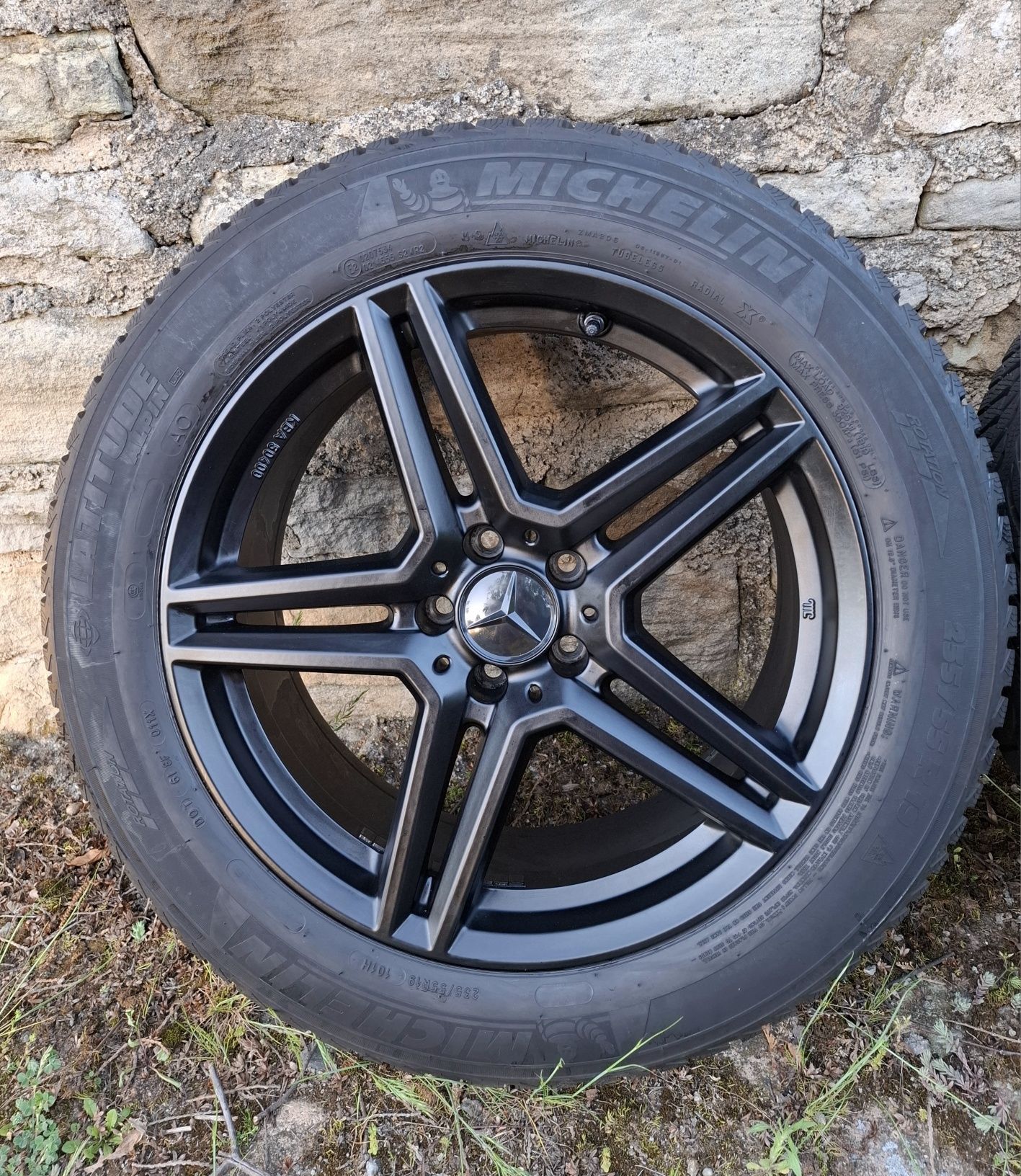 Koła Zimowe 19" Et35 Mercedes Glc Michelin 2021r