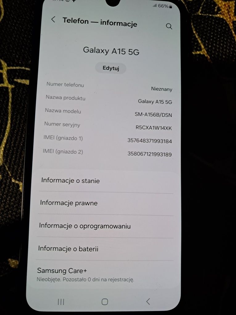 Samsung galaxy a15 5G 128gb