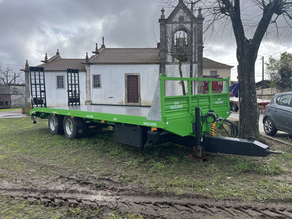 Reboque agricola porta maquinas 18t