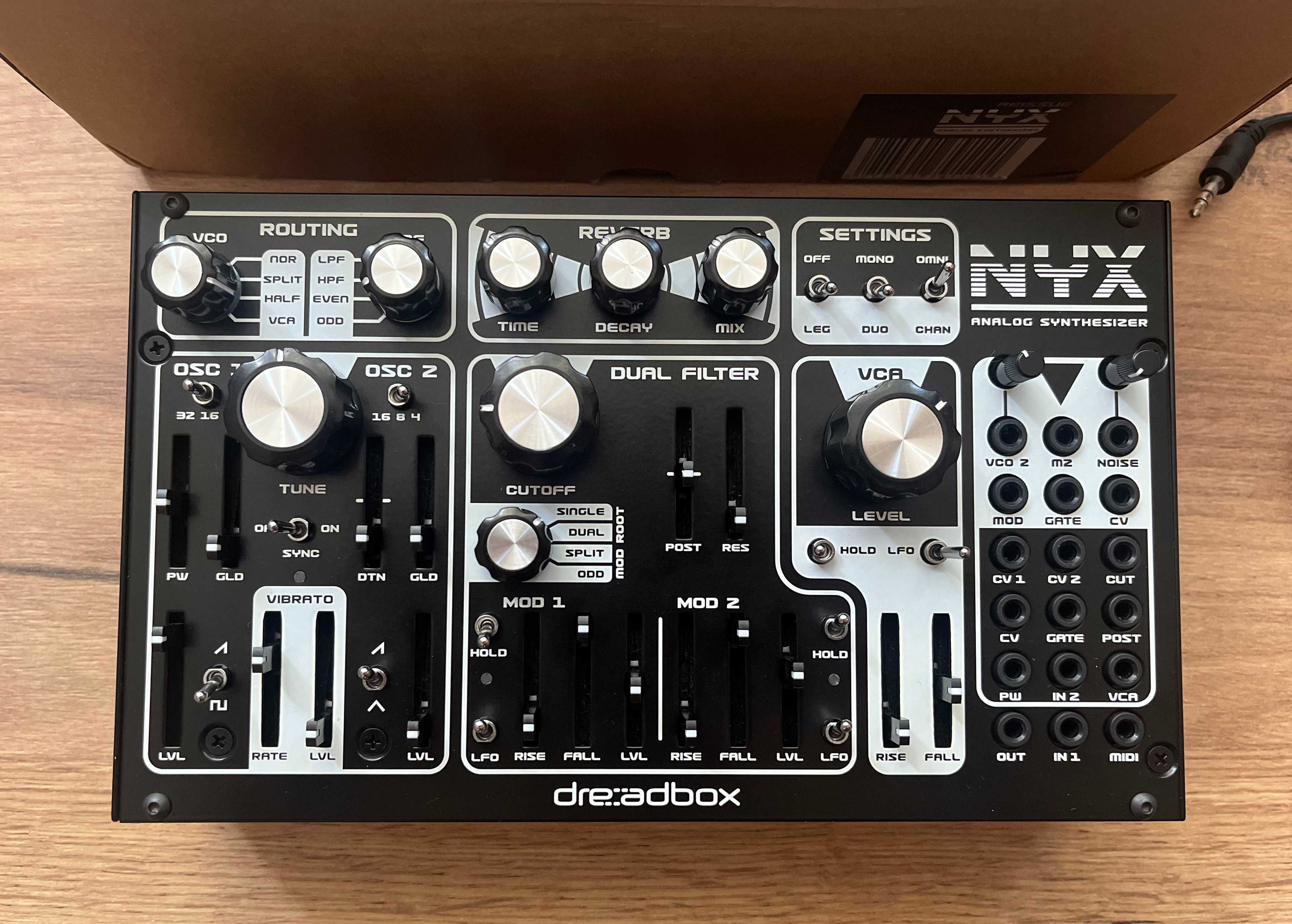 Dreadbox Nyx Reissue Syntezator Analogowy