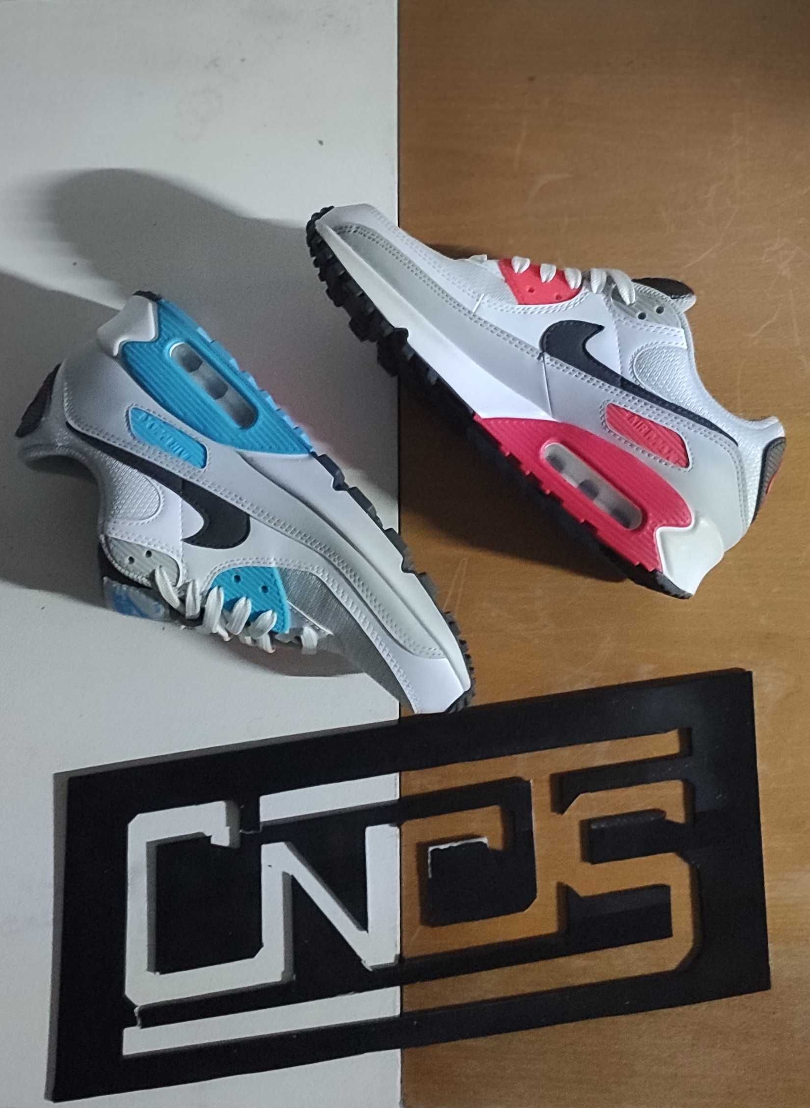 Air max 90 blue chlorine / Fusion red