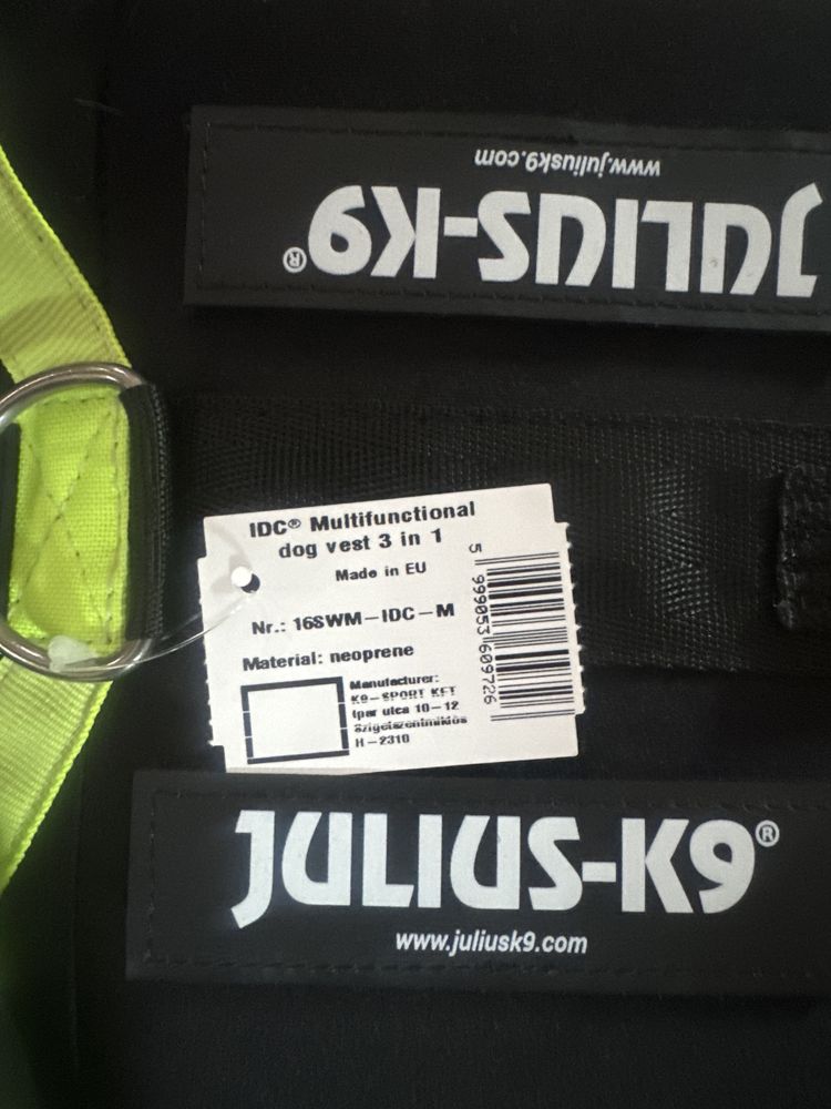 Julius-K9 Multifunctional dog best 3in1 kamizelka szelki dla psa M