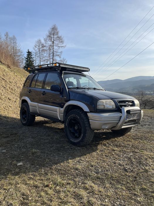 Suzuki grand vitara 2.5 v6 benz + LPG lift 4” wyciągarka koła MT 32”