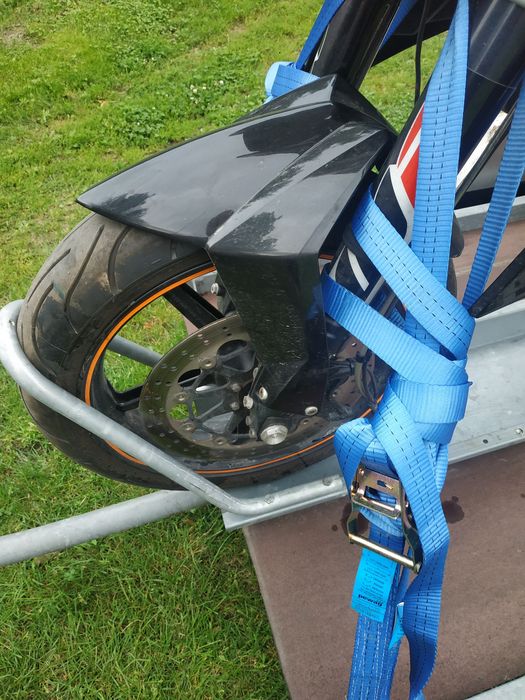 KTM Duke 690 kompletna rama bez silnika na czesci