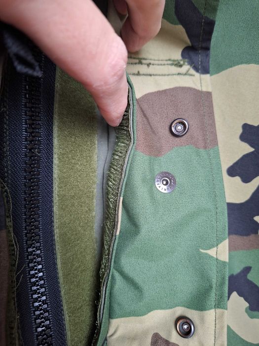 Kurtka parka us army woodland gore tex przeciwdeszczowa moro ecwcs
