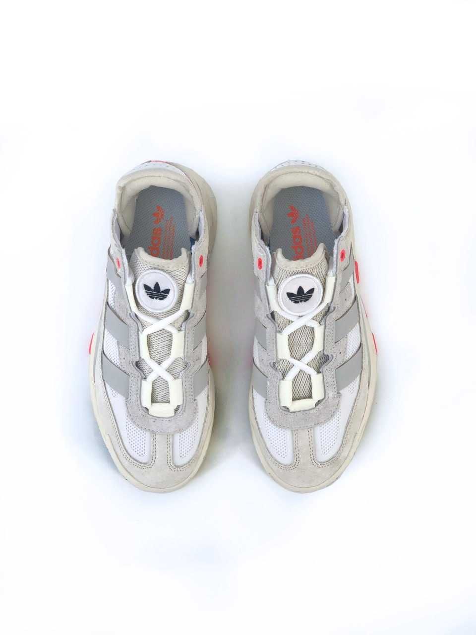 Чоловічі кросівки Adidas Lightstrike білий з сірим 7634 СУПЕР