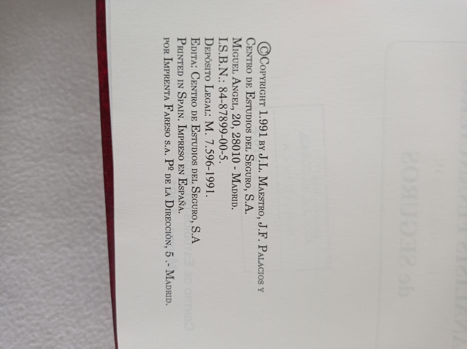 Manual de contabilidad y analisis financeiro de seguros