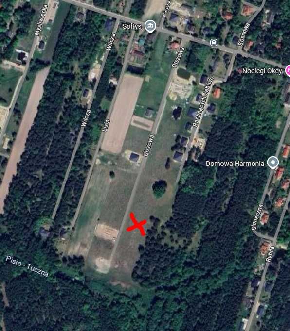 Działka budowalna 1200m2 Osowiec