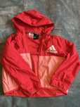 Adidas. Cienka kurtka z kapturem dla dziewczynki 7-8 lat 128 cm