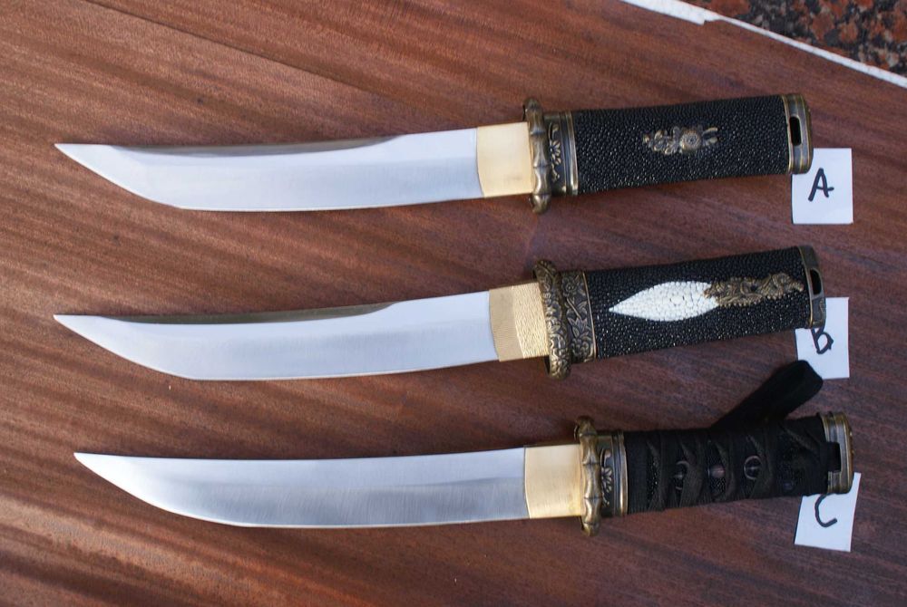 Tanto nóż sztylet w stylu Hissatsu