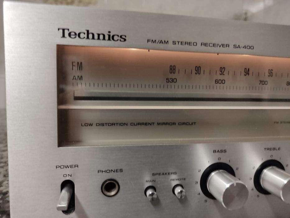TECHNICS SA 400 Amplificador Reciver