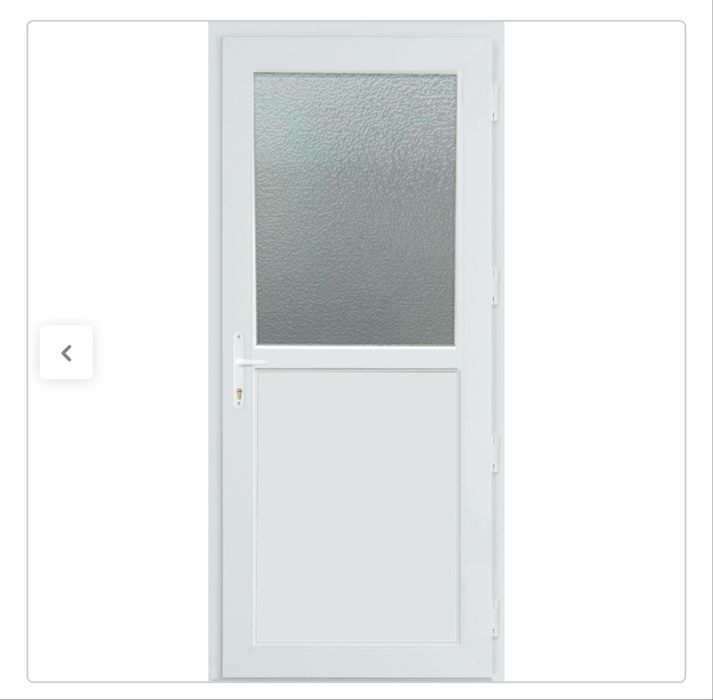Vendo porta entrada pvc nova
