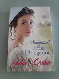 Livro Júlia Quinn - A indomável Miss Bridgerton