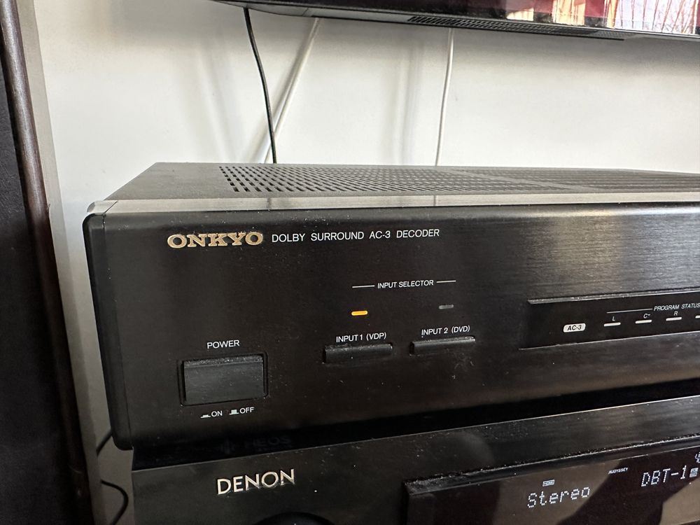 Onkyo ED-901 Dekoder DD Procesor Dźwięku Demodulator AC3-RF Laser Disc