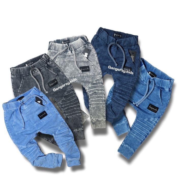 Spodnie baggy slim dekatyzowane despacito