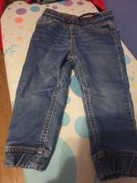 Spodnie męskie jeansy 2-3 lata. 98