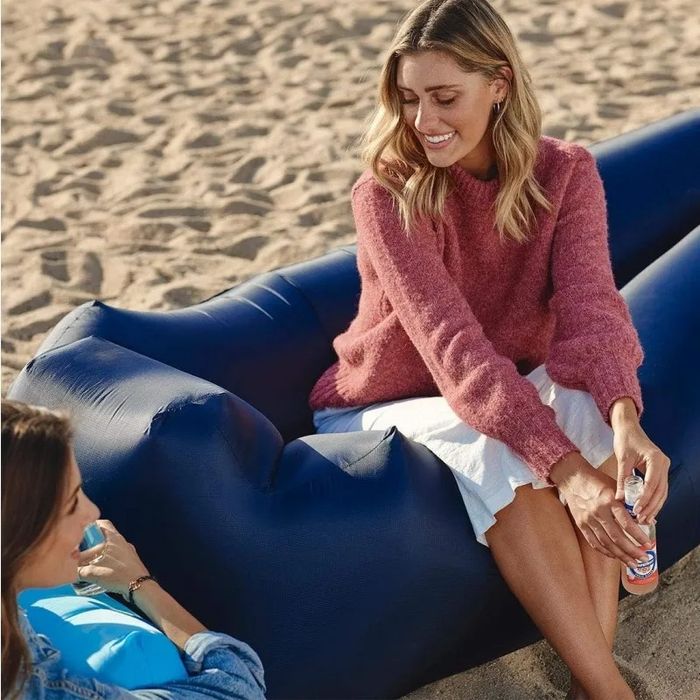 Sofá de Praia Campismo Cadeira Insuflável