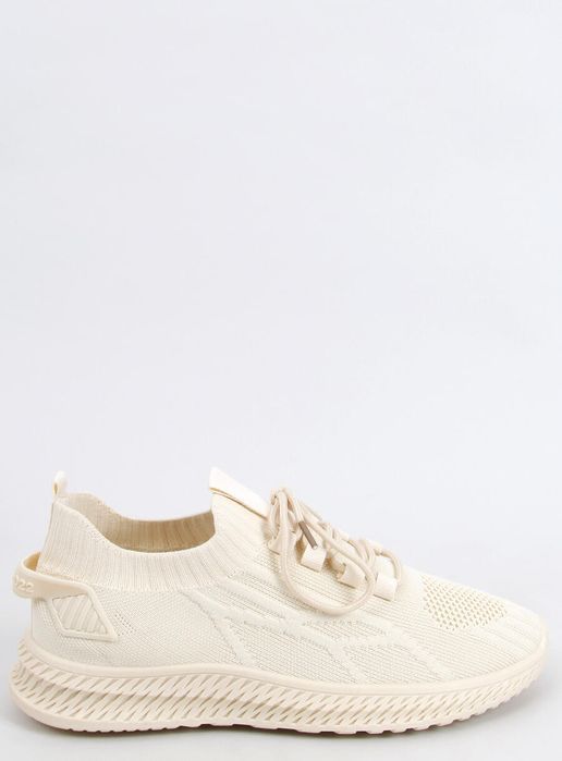 Buty Sportowe Skarpetkowe Zewa Beige