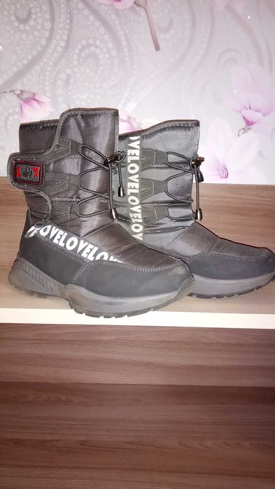 Ботинки дутики на мальчика