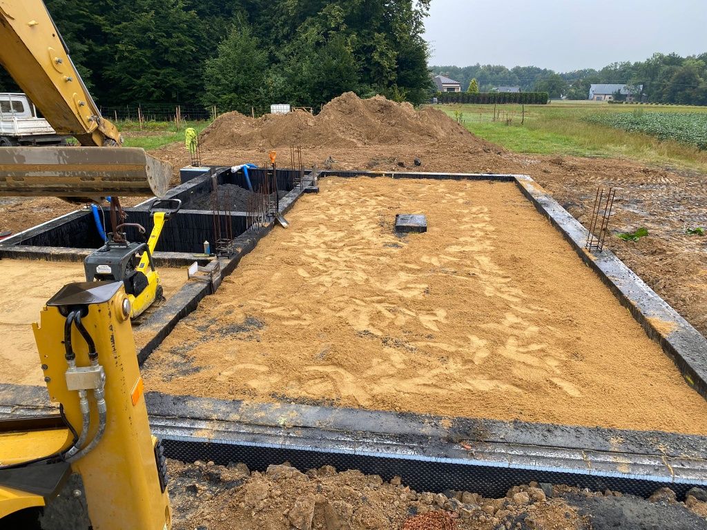 Fundament zasypka
