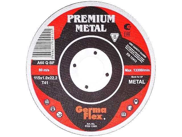 10x Tarcza tarcze do cięcia metalu stali PREMIUM 115 x 1,0