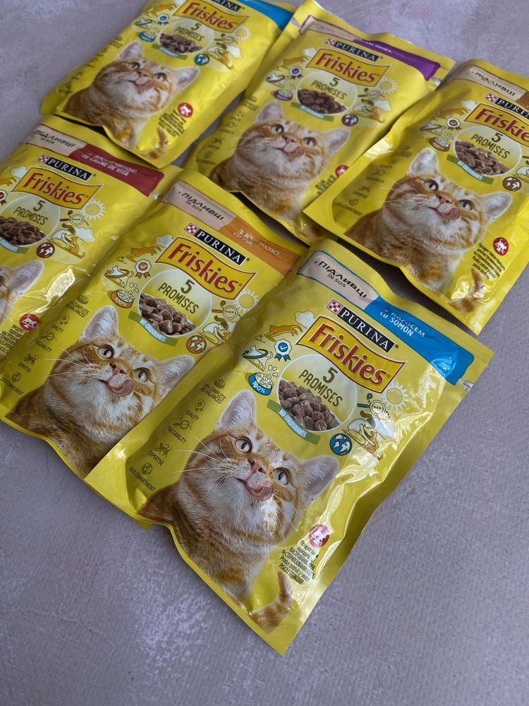 Кошачий корм Purina Friskies Корм для котів Purina Friskies