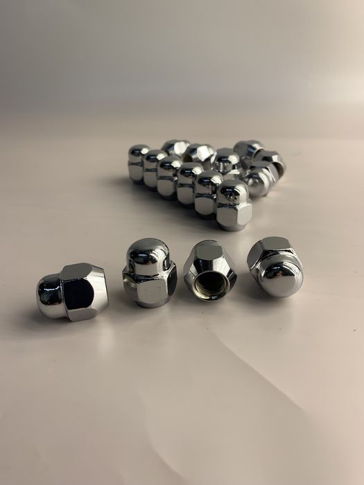 Гайка колесная MAZDA KIA HYUNDAI CHEVROLET М12x1,5x26мм Конус Хром 19