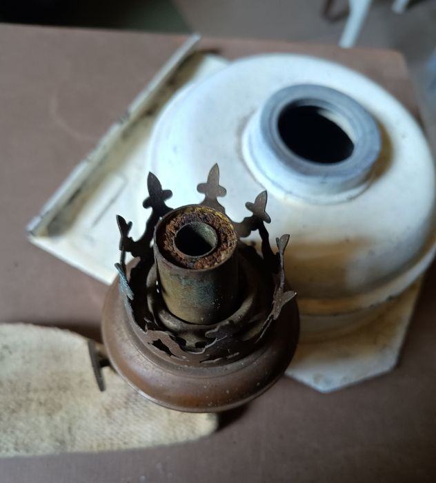 PKP. Lampa naftowa, kolejowa, vintage.