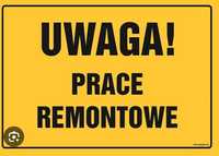 Prace remontowo- budowlane